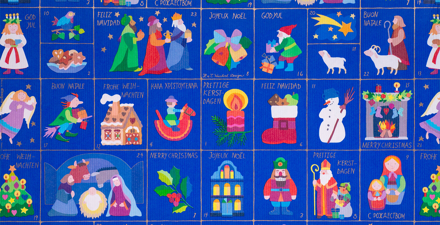 Geschenkpapier Kinder + Jugend | Weihnachtszeit | Geschenkpapieransicht