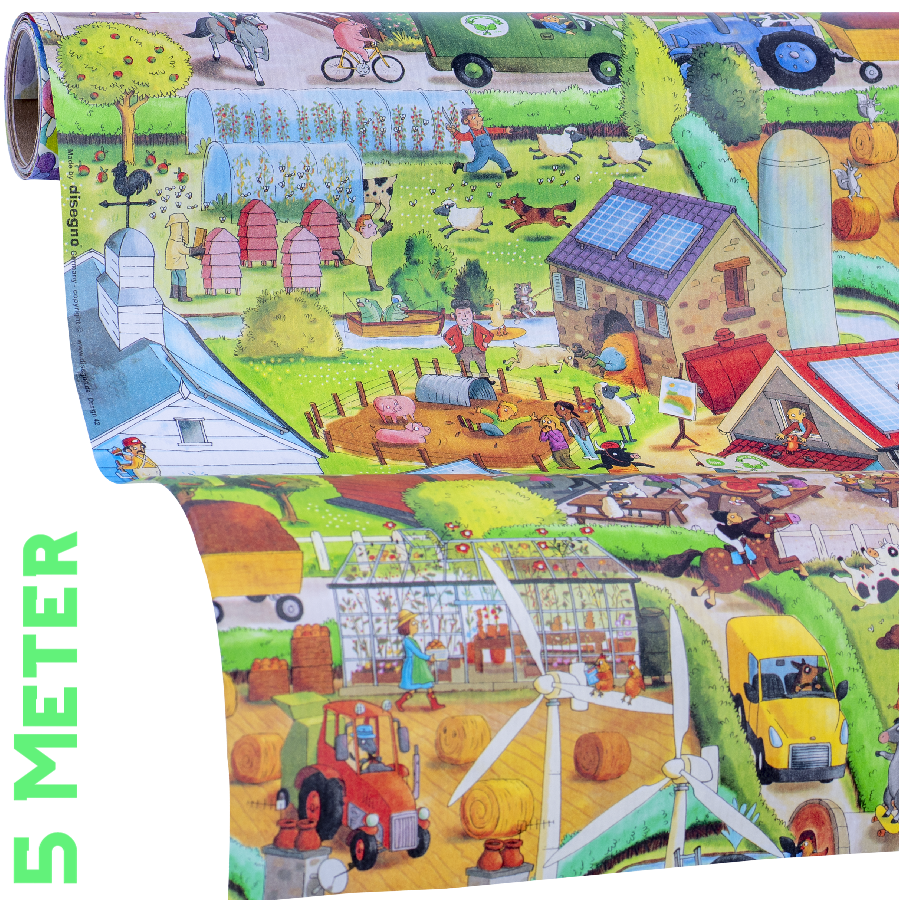 Geschenkpapier Bauernhof | Happy Farm