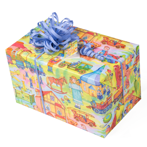Geschenkpapier Kinder | Classic | Geschenkpapier Ausschnitt