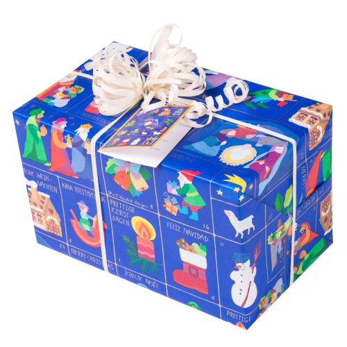 Geschenkpapier Kinder + Jugend | Weihnachtszeit | Geschenkpapier Ausschnitt