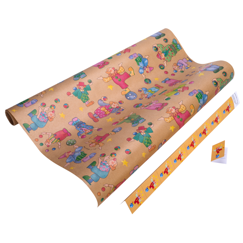 Pepino Natur | Lustiges Geschenkpapier