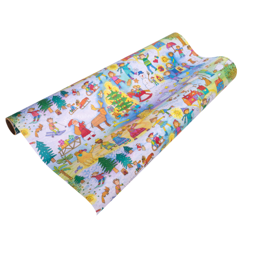 Kinder Weihnachten | Weihnachts-Geschenkpapier