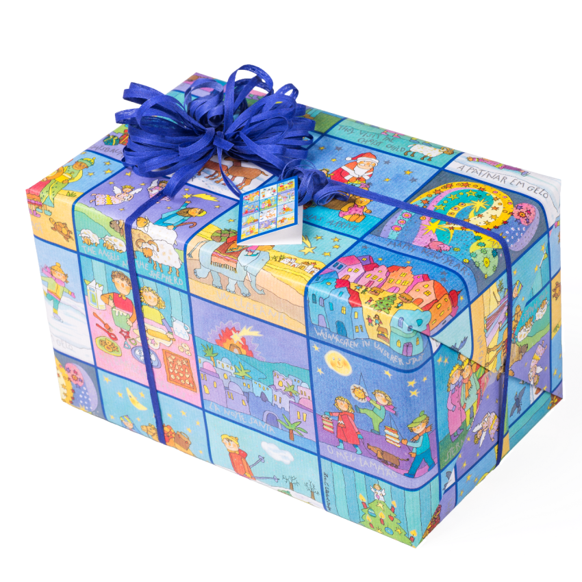 Geschenkpapier Kinder Weihnachten | Memory