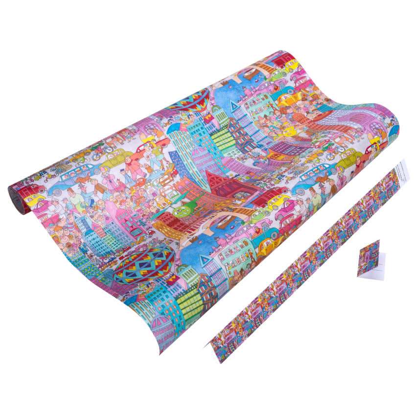 Geschenkpapier Stadt | City