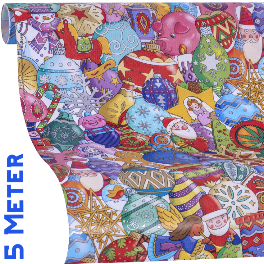 Merry Xmas Geschenkpapier Weihnachten