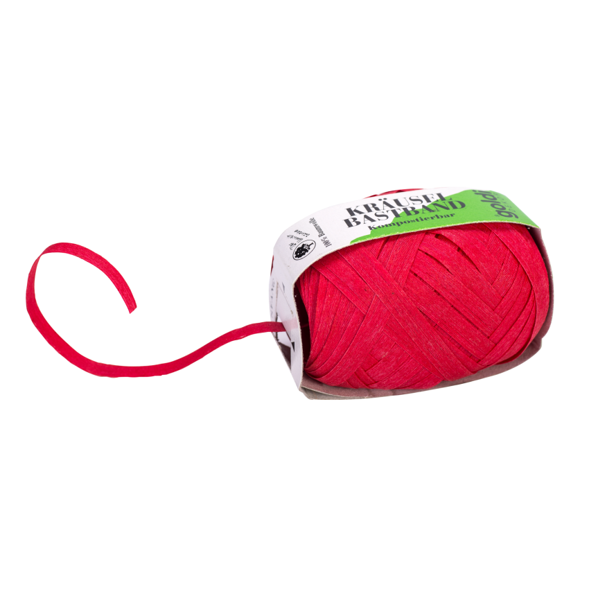 Geschenkband Baumwolle | Rot | umweltfreundlich