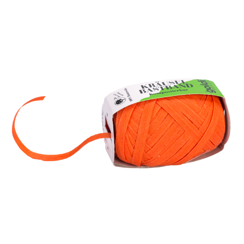 Geschenkband Baumwolle | Apricot | umweltfreundlich
