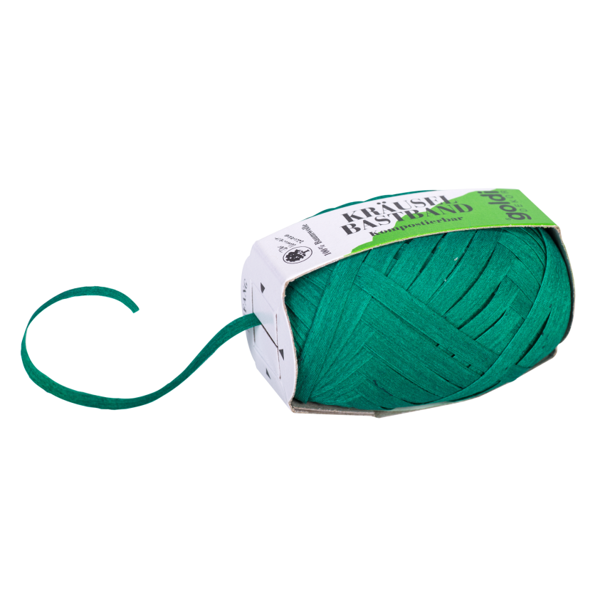Geschenkband Baumwolle | Gras-Grün | umweltfreundlich