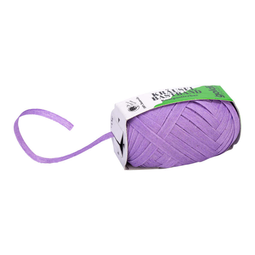 Geschenkband Baumwolle | Flieder | umweltfreundlich
