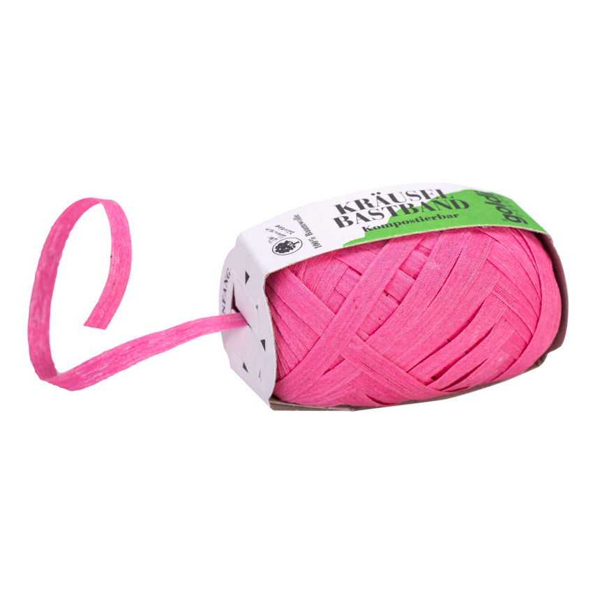 Geschenkband Baumwolle | Pink | umweltfreundlich