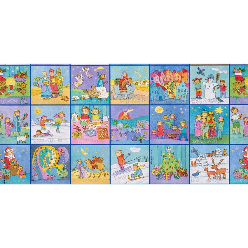 Geschenkpapier Kinder Weihnachten | Memory