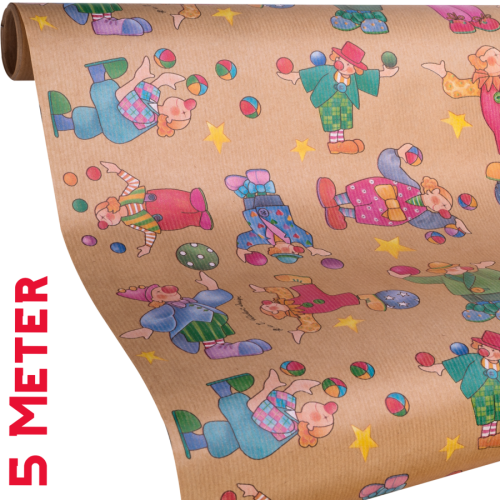 Geschenkpapier Kinder | Pepino Natur | Geschenkpapier Ausschnitt