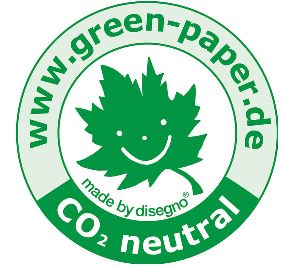 Green Paper Symbol für umweltfreundliches Disegno Geschenkpapier