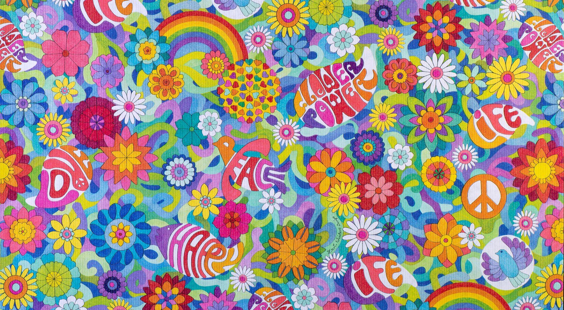 Hippie Party Partydekoration